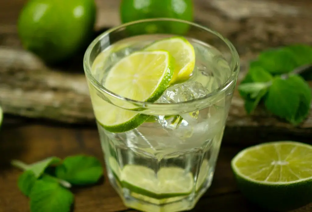 What does drinking Lime Water before bed do?