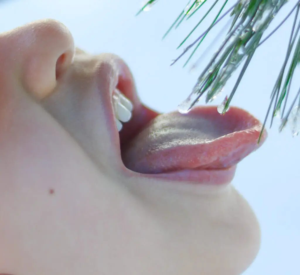 How long is a human tongue?
