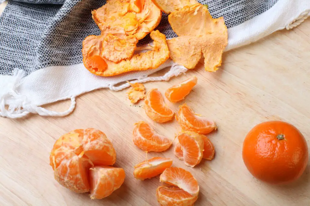 What happens when you boil Orange Peels?