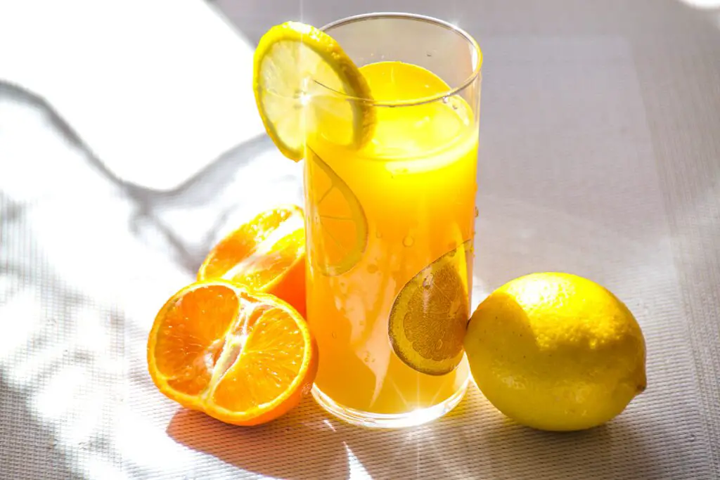 Is orange juice good for a cough?