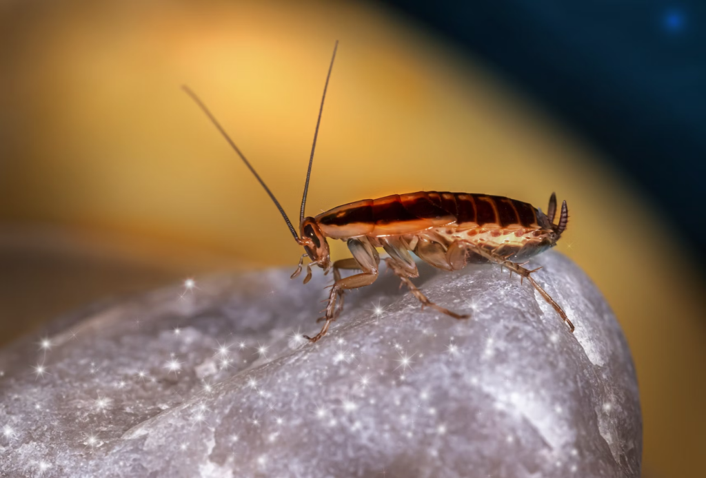 Will bleach get rid of roaches?