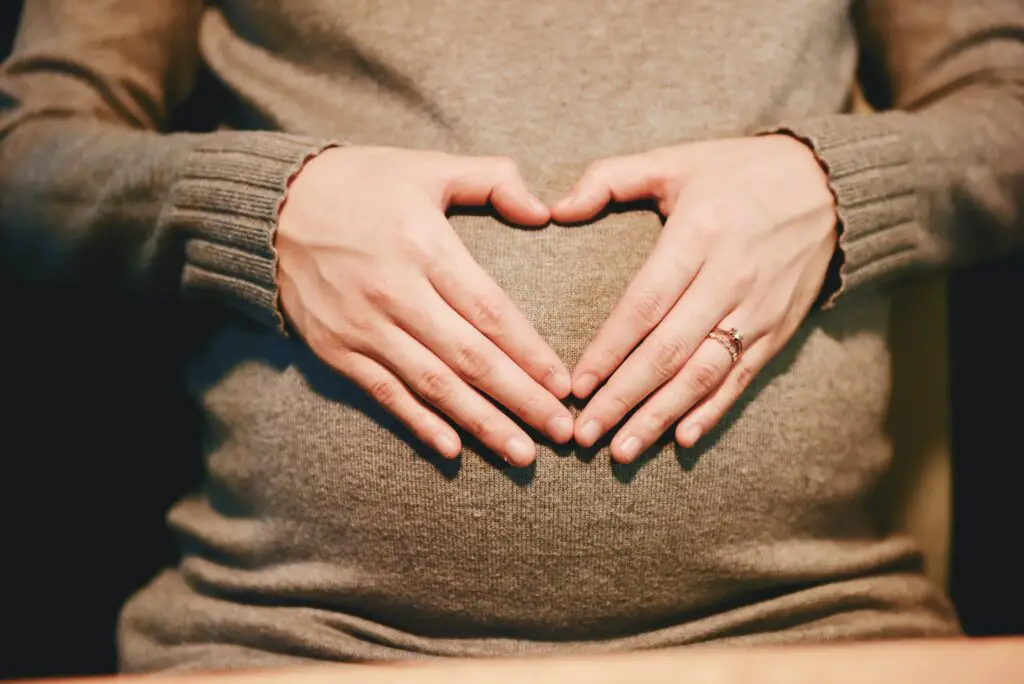When does the areola start to darken in pregnancy?